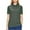 Army Green, variant on Plebaso Womens Collared Shirts Quick Dry Short Sleeve Tennis Shirt Plus Size Loose Athletic Shirt for Women