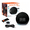 black, variant on xxdz 5th Gen Portable Smart Speaker with Clock & RGB Lights, Wireless Subwoofer Base, Surround Stereo Sound, Compatible with Desktop & TV