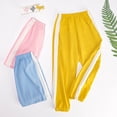 thumbnail image 6 of Girls' Sweatpants Straight Leg Casual Baggy Joggers Loose Athletic Lightweight Pants with Pocket 6-12 Months 12-24 Months 2t 3t 4t 5t 6t 7t 8t 9t Children(Navy,1-2 Years), 6 of 8