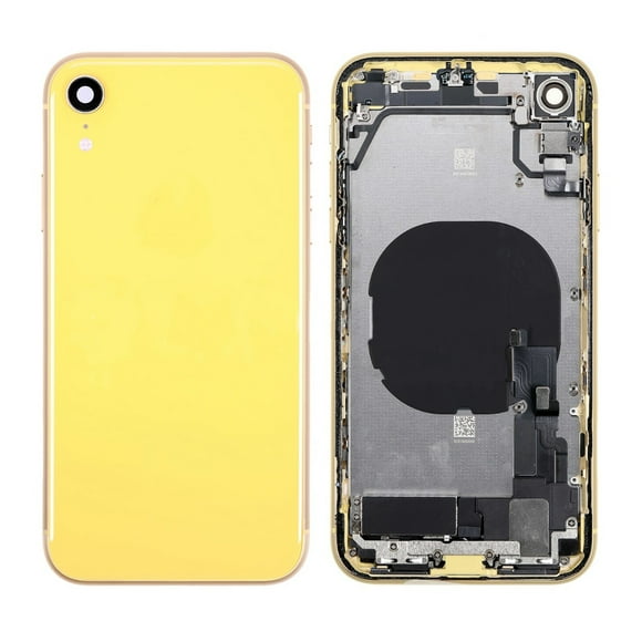 Replacement Battery Back Rear Housing With Parts Compatible With Apple iPhone XR - Yellow