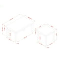 thumbnail image 6 of Furniture of America Aluin 3-Piece Coffee Table Set, Rustic Natural, 6 of 6