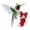 A, variant on Hummingbird Christmas Ornament, Bird Ornaments for Xmas Tree, Hanging Decor Keepsake Gifts