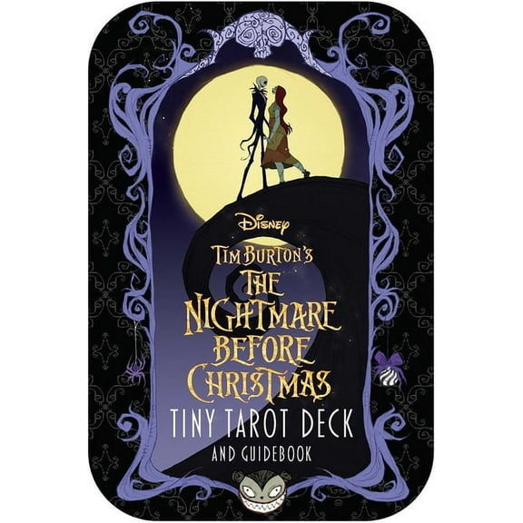 The Nightmare Before Christmas Tiny Tarot Deck and Guidebook, (Hardcover)
