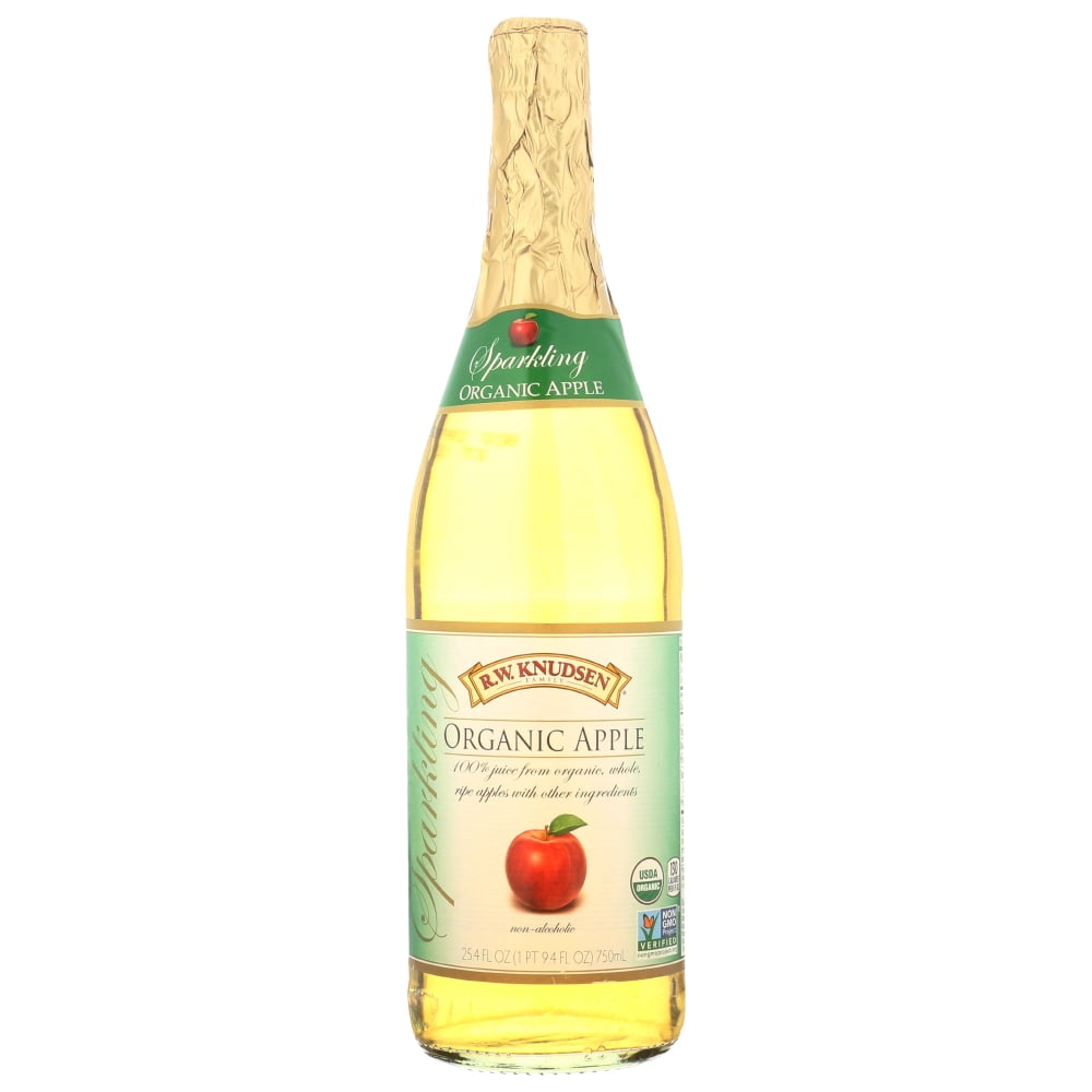 Rw Knudsen Juice, Sparkling Organic Apple Juice, 25.4 Fl. Oz. Walmart