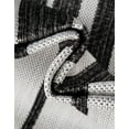 thumbnail image 3 of Unique Loom Outdoor Modern Collection Area Rug - Monochrome (6' 1" x 9' Rectangle Black and White), 3 of 6