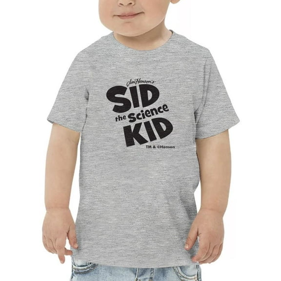 Jim Henson-Inspired Sid the Science Kid Character Graphic Toodler's T-shirt