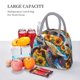 thumbnail image 5 of Balery Sunflower Turtle Bolsa de Almuerzo para Mujeres, Caja de Almuerzo, Bolsa de Almuerzo Pequeña Impermeable, Tote de Almuerzo Reutilizable con Gran Capacidad, 5 of 6