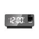 thumbnail image 1 of Injueey Reloj Digital espejo superficie reemplazo 180 grados fecha pantalla hogar dormir trabajo relojes alarmas termómetro Decoración del hogar Tipo 3, 1 of 6