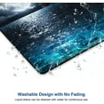 thumbnail image 5 of Mouse Pad, Blue Ccean Moon Mouse Pad, Premium-Textured Mousepad Square Waterproof Mouse Mat Non-Slip Rubber Base Mouse Pads for Wireless Mouse Office Laptop, 5 of 6
