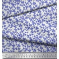 thumbnail image 2 of Soimoi Velvet Fabric Artistic Floral Printed Fabric 1 Yard 58 Inch Wide, 2 of 3