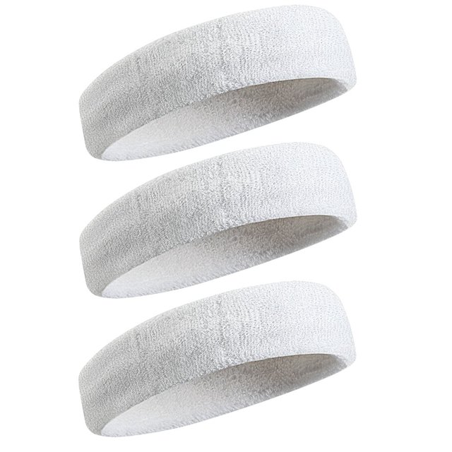 BEACE Bandas para el sudor Diadema deportiva para hombres y mujeres - Banda para el sudor de tela de rizo de algodón atlético que absorbe la humedad para tenis, baloncesto, correr, gimnasio, hacer eje