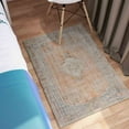 thumbnail image 6 of Orange Rugs, Muted Rugs, Medallion Rug, Boho Rug, Turkish Rug, Living Room Rug, Large Rug, Corridor Rug, Non-Slip Carpet, Salon Rug, 5.9'x9.2' - 180x280 cm, 6 of 8