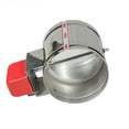 thumbnail image 4 of 200 degree Celsius motorized Electric Air Damper Valve HVAC Duct Valve Motorized Air Damper Check Valve With AC 220V Actuator, 4 of 5