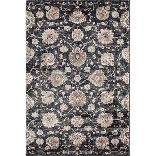 Central Oriental 9264DBC58.130 5 ft. x 7 ft. 6 in. Admire Harlet Rug, Blue