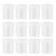 thumbnail image 1 of EeaseMX Vasos medidores desechables de plástico de 100 ml con tapa transparente, 30 unidades, 1 of 7