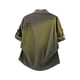 thumbnail image 5 of Blusa y camisa de manga corta con cuello alto para hombre, color liso, informal, holgada, a la moda, con botones y bolsillo, de poliéster., 5 of 5