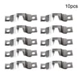 thumbnail image 1 of Greenne 10/50 Pcs Crochet Matériel Cadre Photo Argent Bande Droite Horizontale, 1 of 9