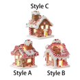 thumbnail image 4 of Lighted Christmas Figurine Pendant Xmas Decor for Wall Wreath Hotel, 4 of 5