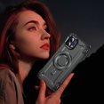 thumbnail image 7 of Designed for Motorola Moto G Stylus 5G 2023 Armor Case with Camera Cover Stand, Shockproof Protection Compatible with MagSafe Rugged Case Cover, Support Car Magnetic Holder - Gray, 7 of 7