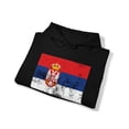 thumbnail image 4 of Serbia Serbian Flag Pride Hoodie, Gifts, Hooded Sweatshirt, 4 of 4