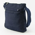thumbnail image 3 of Gold Coast Blue Denim Crossbody Handbag, 3 of 8