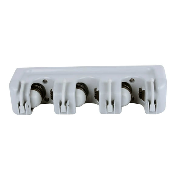Zootealy Mop Holder With Hook Broom Holder Drilling Wall Mounted Broom Hanger Organizer Storage Rack Kitchen Bathroom Garden