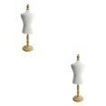 thumbnail image 4 of Ruiboury 1/2/3/5 Cat Dog Clothes Mannequin Doll Dress Form Display Rack Convenient and White S 2PCS, 4 of 6