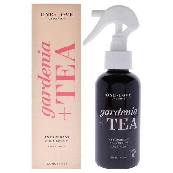 Gardenia Plus Tea Antioxidant Body Serum by One Love Organics for WoMale - 4 oz Serum
