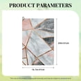 thumbnail image 6 of Werpe Marble Geometric Design Copper Lines Premium Golf Towel Father's Day Microfiber 2PC, 6 of 7