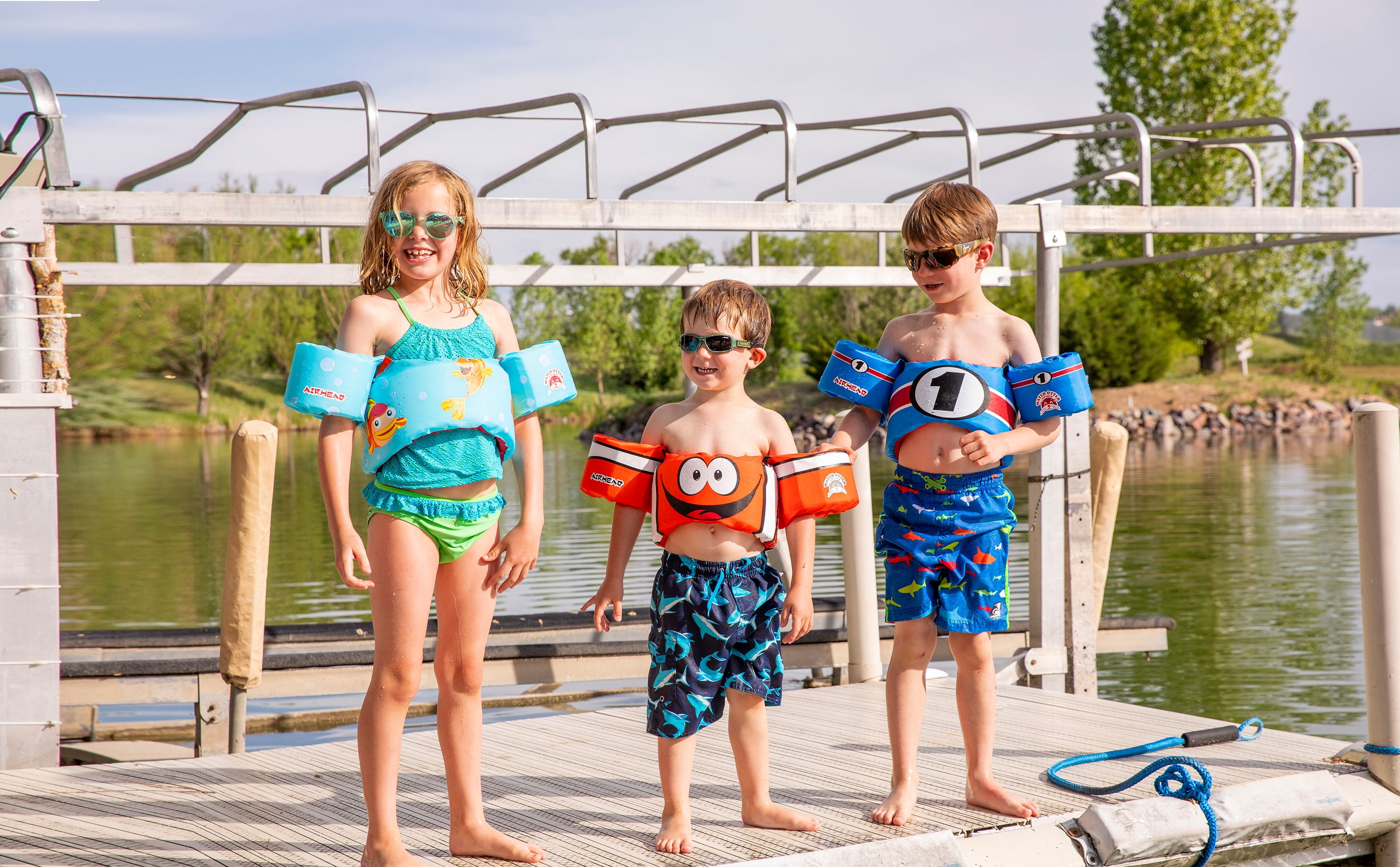 WATER OTTER Classic Child Life Vest, Clownfish