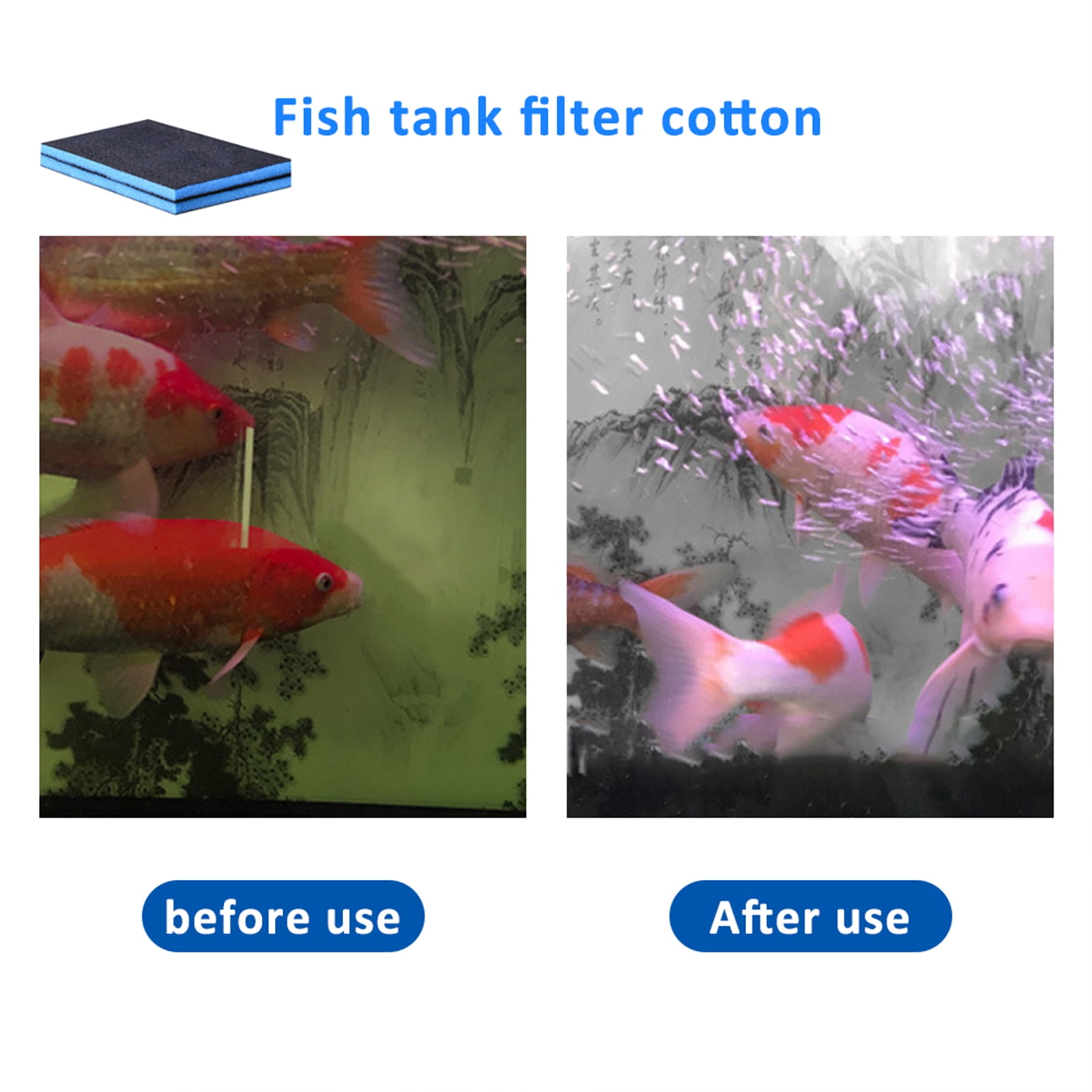 Filter Filter Mat Foam Sponges Bio Sponge Filter Media Pad Fish Tank Filter Cotton