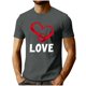 thumbnail image 2 of Tops para hombre, blusas y camisas de cuello redondo y manga corta para hombre, camisetas deportivas informales con estampados a la moda para hombre, blusas de cuello redondo y manga corta, blusas de, 2 of 5