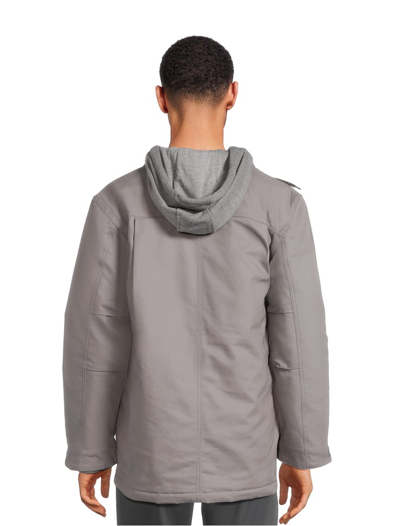 Genuine Dickies Men's Canvas Hooded Shirt Jacket