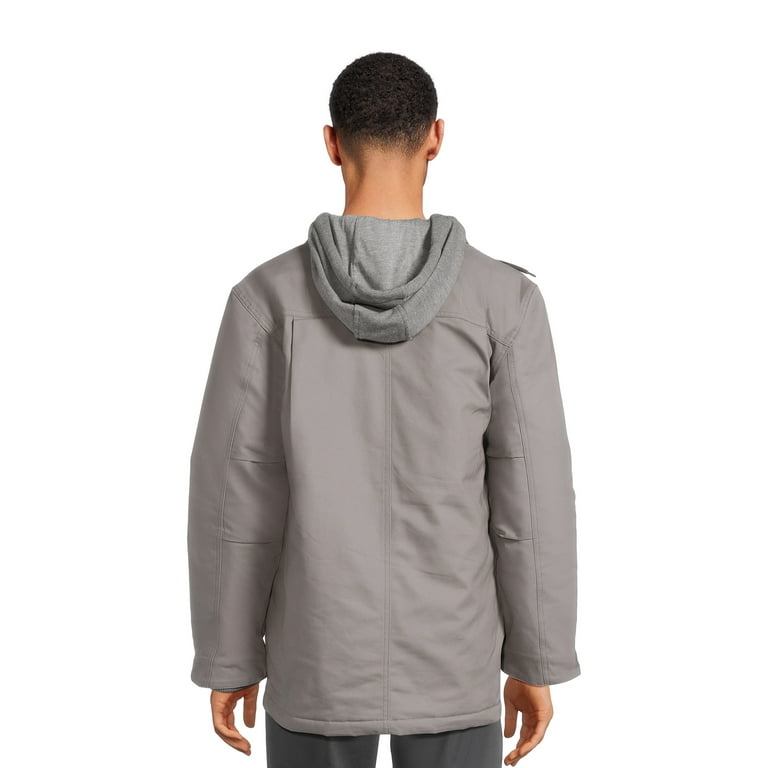 Dickies bonded overshirt with shop hood walmart