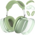 thumbnail image 3 of Funda protectora de silicona TPU suave transparente 3 en 1 para auriculares Airpods Max Airpodmax, antiarañazos, accesorios para auriculares, 3 of 5