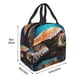 thumbnail image 3 of Balery Realistic Turtle Bolsa de Almuerzo Aislada – Caja de Almuerzo con Papel de Aluminio Grueso, Mantiene la Comida Fresca por 4 Horas, 3 of 8