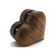 thumbnail image 2 of Caja de madera para anillos de boda en forma de corazón (anillo no incluido), caja para anillos de compromiso Caja para anillos vintage con anillo de boda magnético Caja para anillos de propuesta a j, 2 of 5