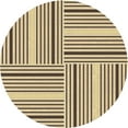 thumbnail image 1 of Ahgly Company Machine Washable Indoor Round Transitional Brown Gold Area Rugs, 7' Round, 1 of 7
