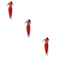 thumbnail image 4 of Sonducket Pantalones de danza del vientre indio, conjunto de disfraz de parte trasera de baile, traje de manga para adultos, ropa de Type1 NO1, 4 of 6