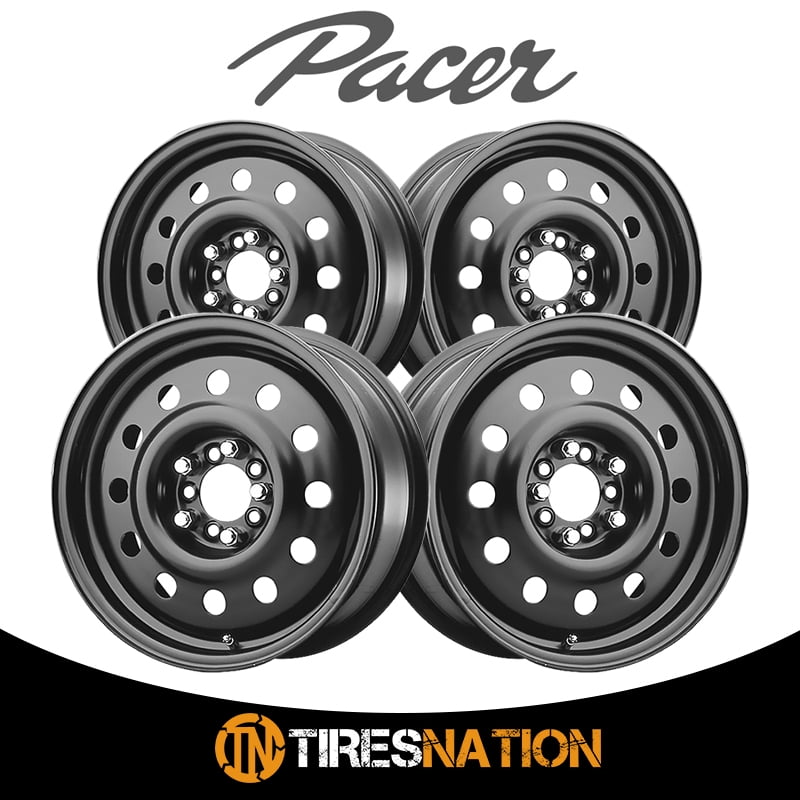 Pacer 60683B Fwd Black Mod 16X6.5 4X100/4X4.50 72.00 +41 - Walmart.com