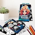thumbnail image 4 of TPLHOUSE Sparkle Galaxy Coloring Book Spiral Bound, A5 Wooden Cover, 30 Fascinating Galaxy Things Coloring Pages in Cosmos for Stress Relief and Relaxation, 4 of 6