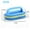 #1 Blue【1x Sponge】, variant on SouMaox Kitchen Dish Scrubber Handle Sponge Scouring Pad Pot Cleaner Tool Bathroom Surface Debris Remover Household Janitorial Supply