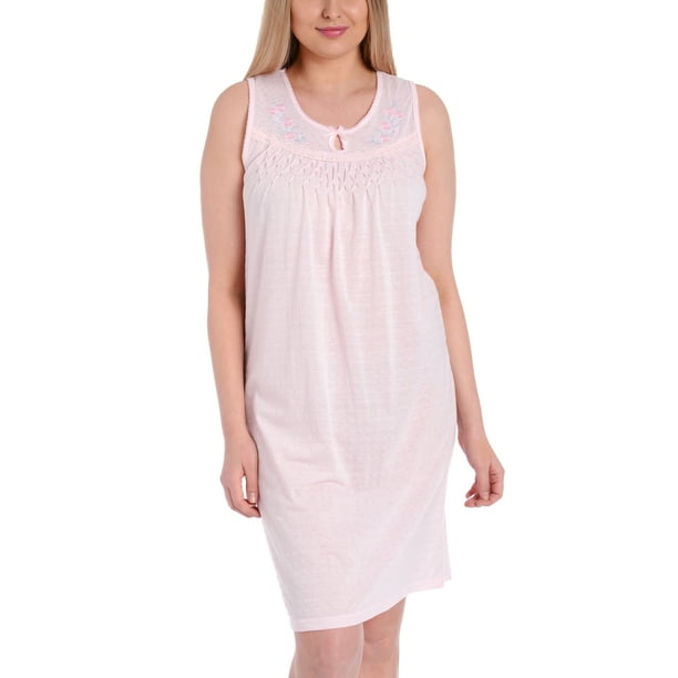 sleeveless cotton night gowns