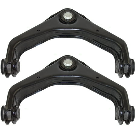 - Pair Set Front Upper Control Arms with Ball Joints & Bushings Replacement for Chevrolet GMC Hummer SUV Pickup Truck 25905442