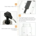thumbnail image 5 of Sipeihong Honey Pump Bottle Syrup Dispenser Ketchup Squeeze BBQ Oil Container Black, 5 of 10