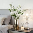 thumbnail image 6 of Artificial Clematis Vine with Flowers, Faux Floral Arrangement for Home Decor, Living Room Wall Dining Table Vase and Shelf Decoration, 6 of 6