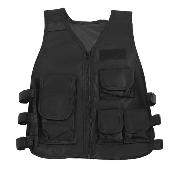 Kids Shooting Vest, 600D Oxford Fabric Children Tactical Vest Adjustable  Outdoor Shooting Protection Gear Vest Kids Security Guard Training Military  Vest For Shooting, Hunting 
