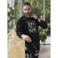 thumbnail image 2 of Amsterdam Print Sweatshirt Men -Image by Shutterstock, Male Large, 2 of 4