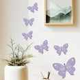 thumbnail image 5 of Glow in The Dark Butterfly Wall Decals，Glowing Luminous Butterfly Wall Stickers Blue Removable self-Adhesive Butterfly Decals for Girls Bedroom Kids Baby Nursery Living Room Decoration, 5 of 7