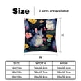 thumbnail image 5 of Animal Elegant Velvet Throw Pillow Covers Set with Unique Patterns - 16x16", 18x18", 20x20" - Pack of 2 for Chair Pillow Covers and Various Occasions, 5 of 6